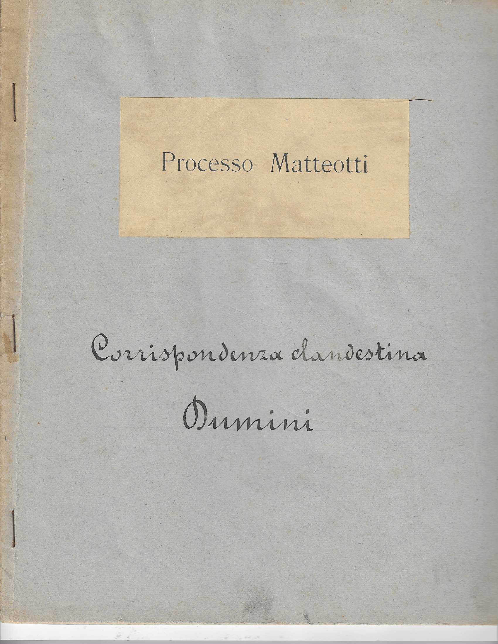 delitto matteotti