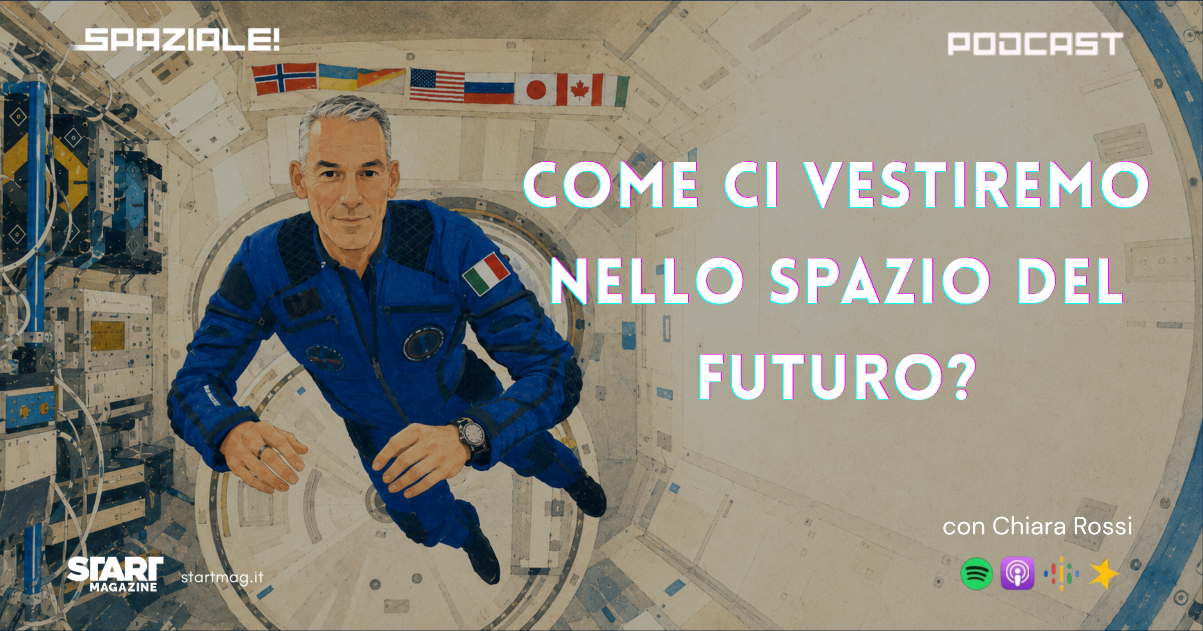 Come ci vestiremo nello spazio del futuro?
