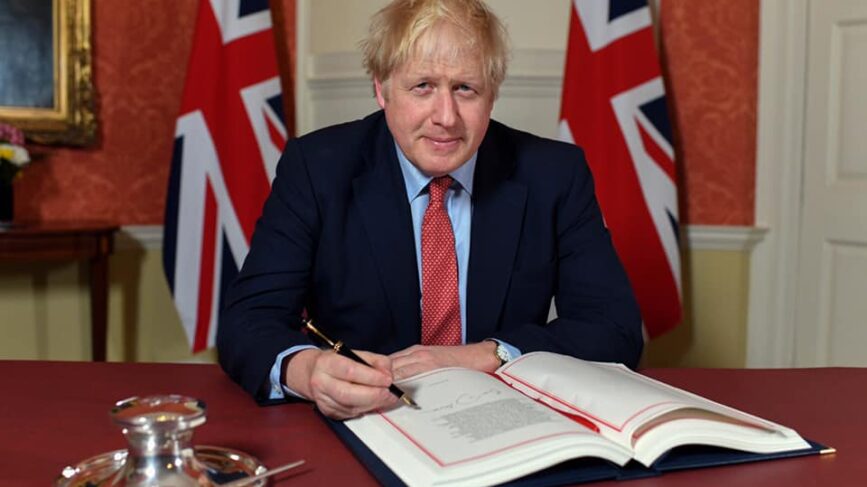 Johnson Regno Unito Auto Benzina