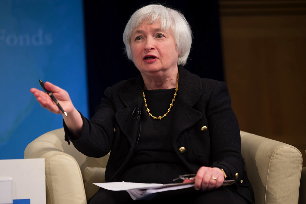 Why does the White House want to take Yellen out of the Treasury?