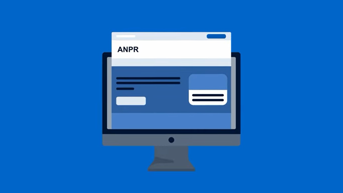 What happens to the online National Registry of the resident population (Anpr)