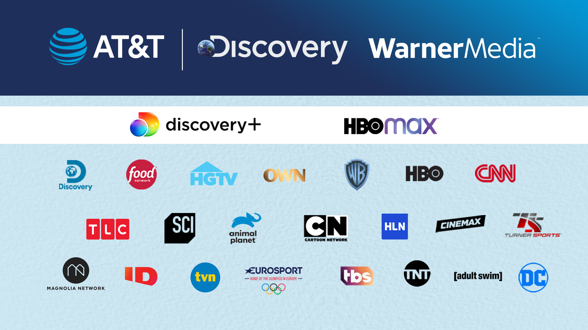 AT&T con Discovery per sfidare Netflix e Disney plus