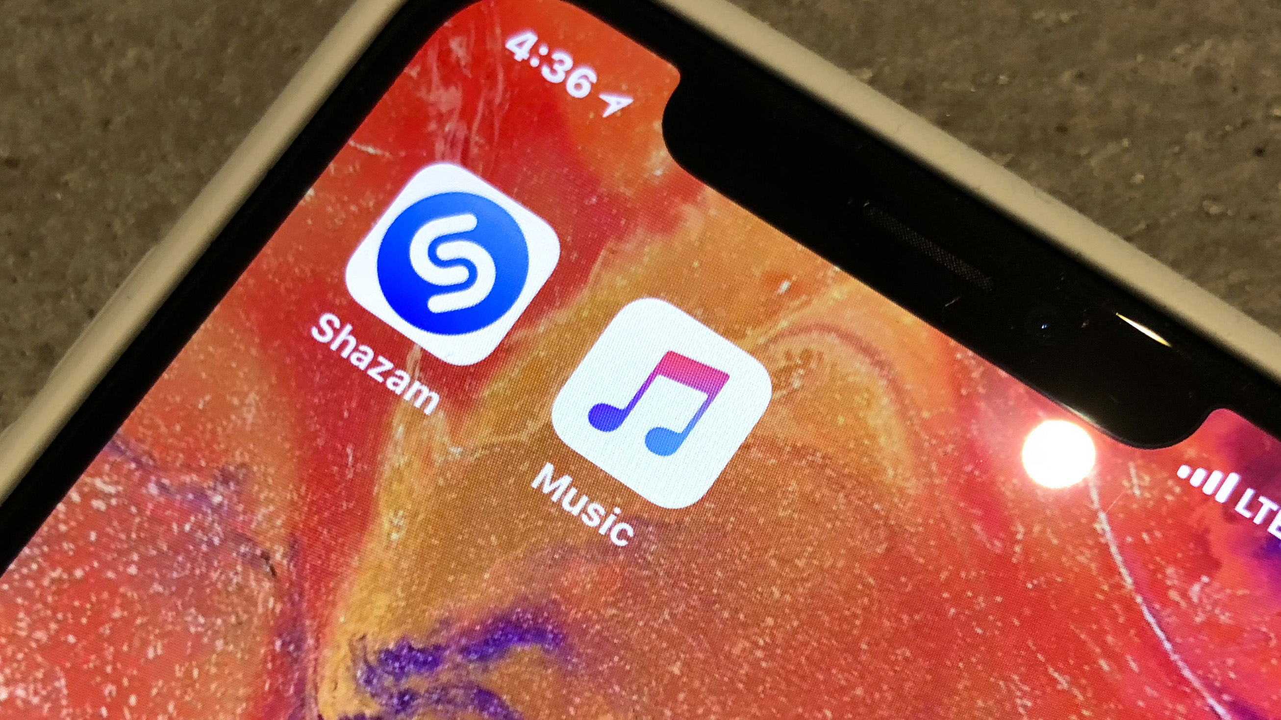 Apple-and-shazam