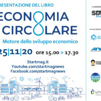 Il 25 novembre presentazione del libro “Economia circolare, motore dello sviluppo economico”