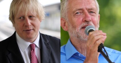 Boris Johnson E Corbyn