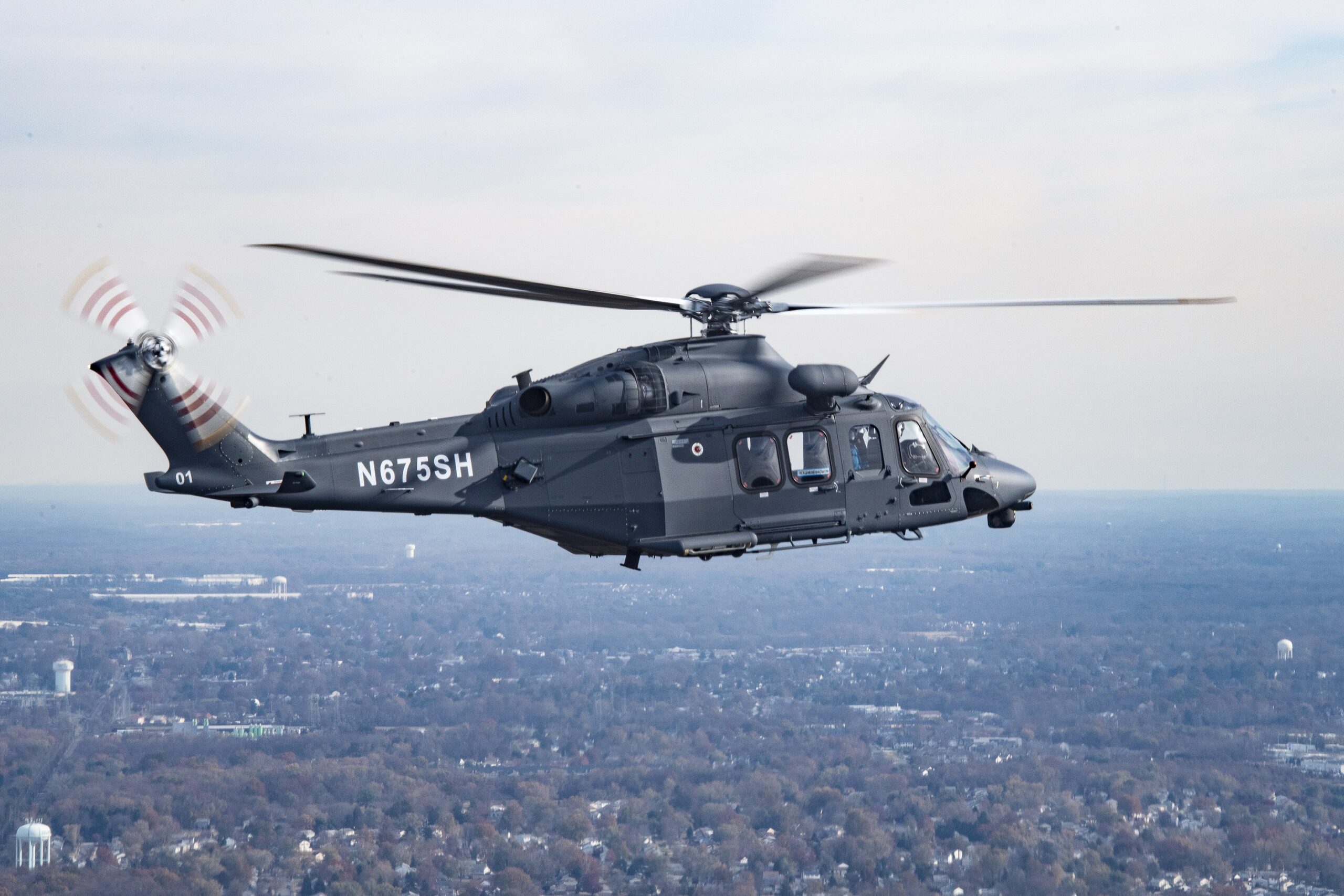 Leonardo, the first military helicopters delivered to the US Air Force with Boeing