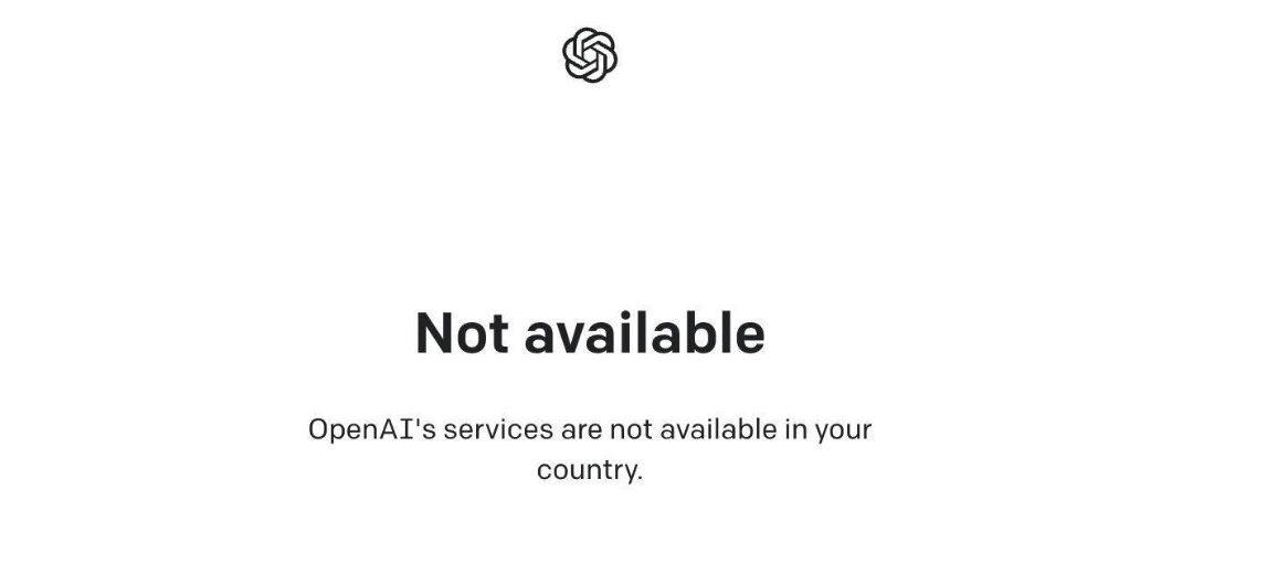 I can not enter. Countries that have banned ChatGpt