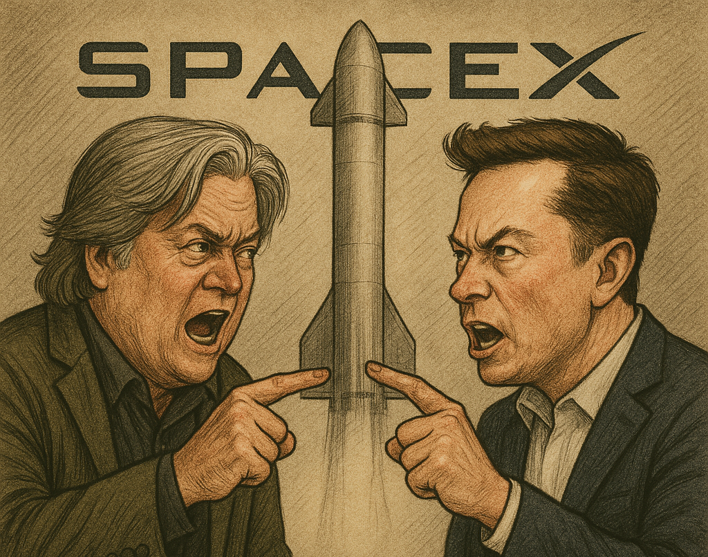 bannon musk spacex
