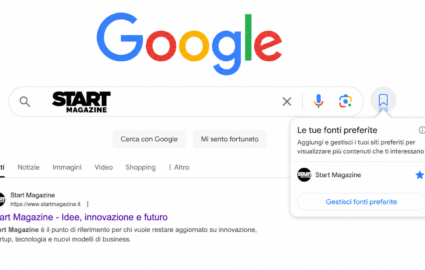 google fonti preferite startmag