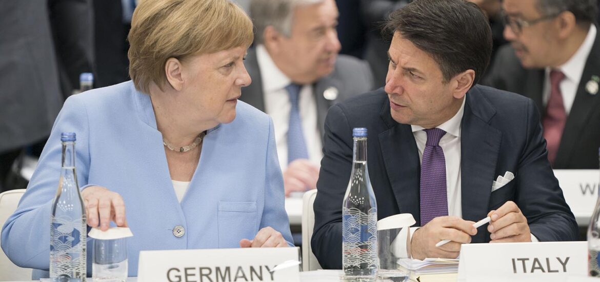 Merkel Conte Italia Germania