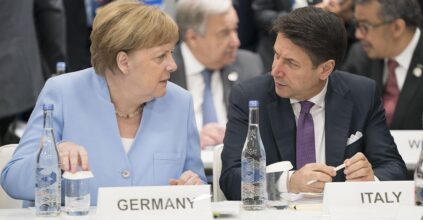 Merkel Conte Italia Germania