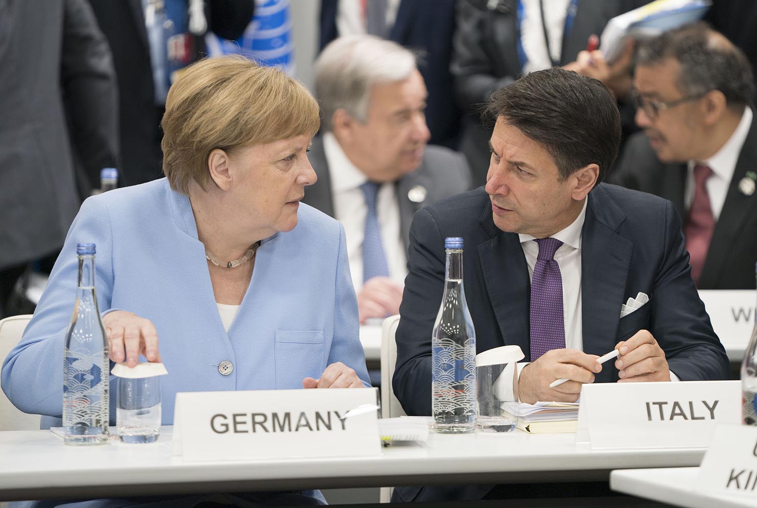 merkel conte Italia Germania