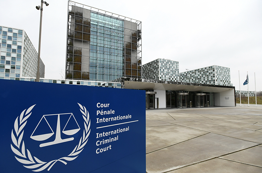 I'll tell you about the case of the International Criminal Court