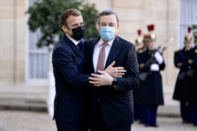 Macron Draghi