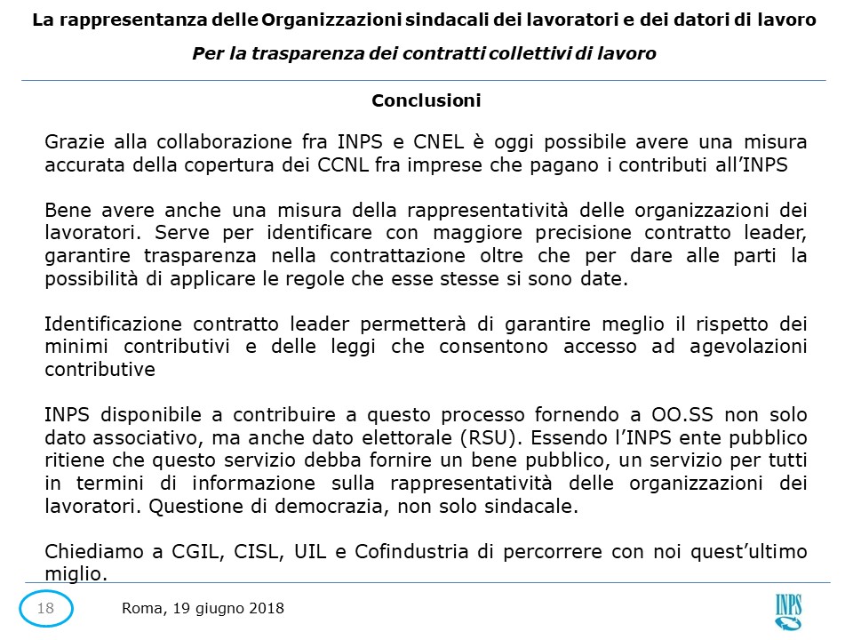 Contratti collettivi di lavoro, tutti i numeri (e le sorprese) del censimento Inps-Cnel