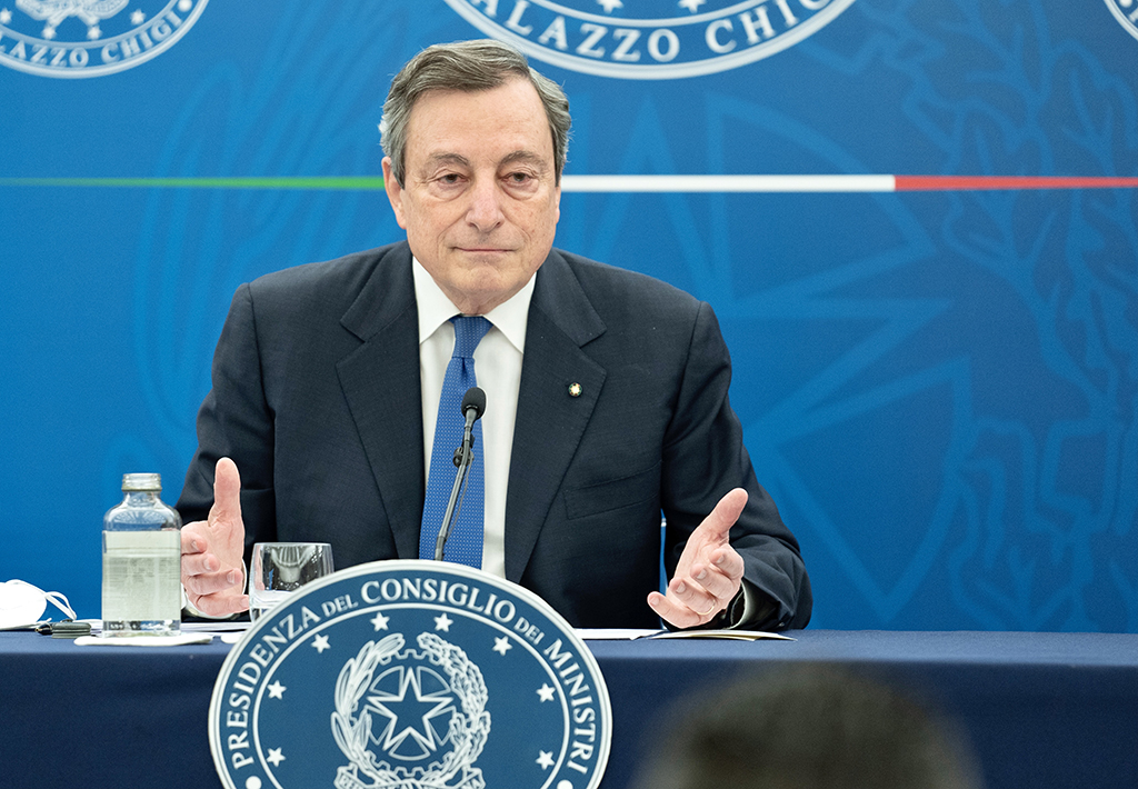 Because Draghi doesn't give up the gas