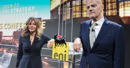 Eni - Descalzi E Marcegaglia