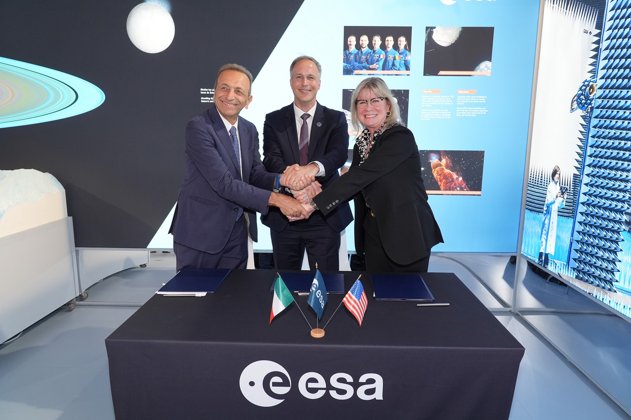 esa thales blue origin