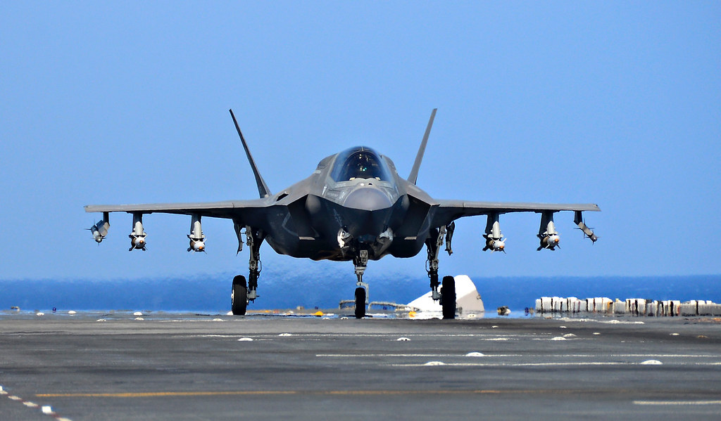 I'll tell you about the war between the Air Force and the Navy for the F-35Bs