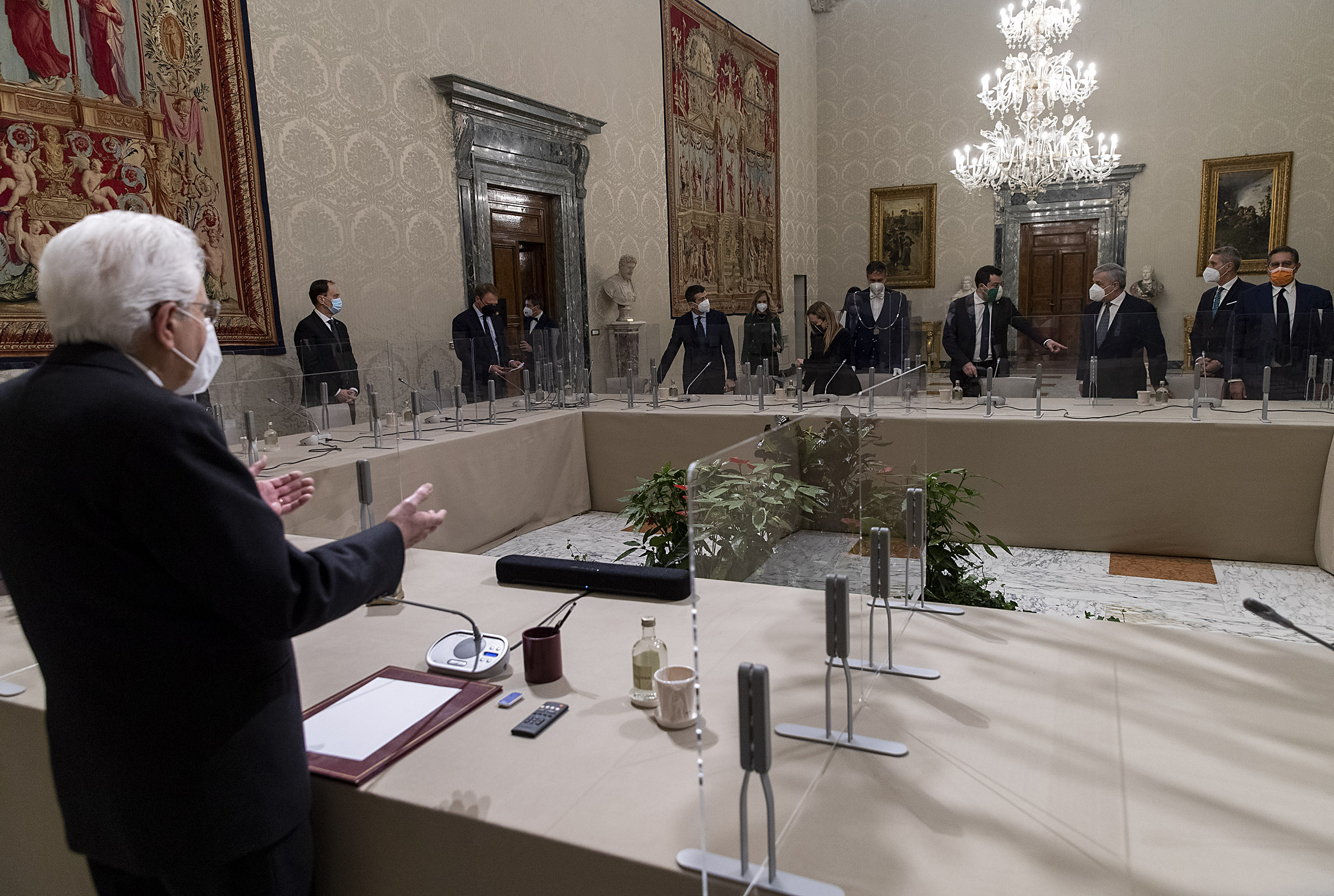 Here is what Lega, Fratelli d'Italia and Forza Italia have asked Mattarella