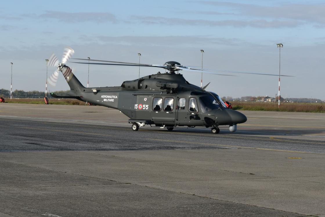 HH-139B, here is Leonardo's first helicopter for the Air Force