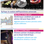 Expo 2015 news, sezione notizie e Tg