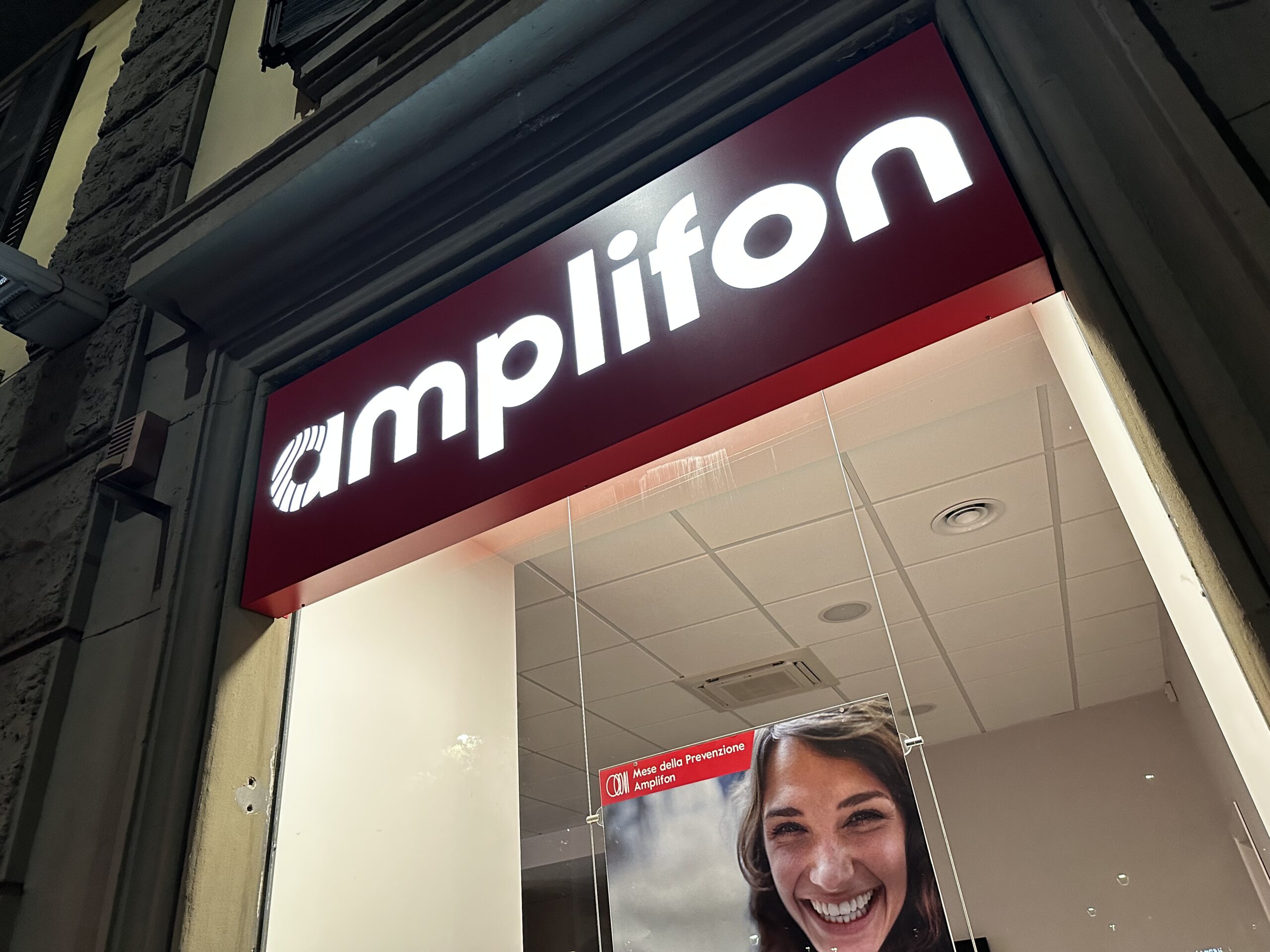 Because the stock market feels good about the Antitrust on Amplifon