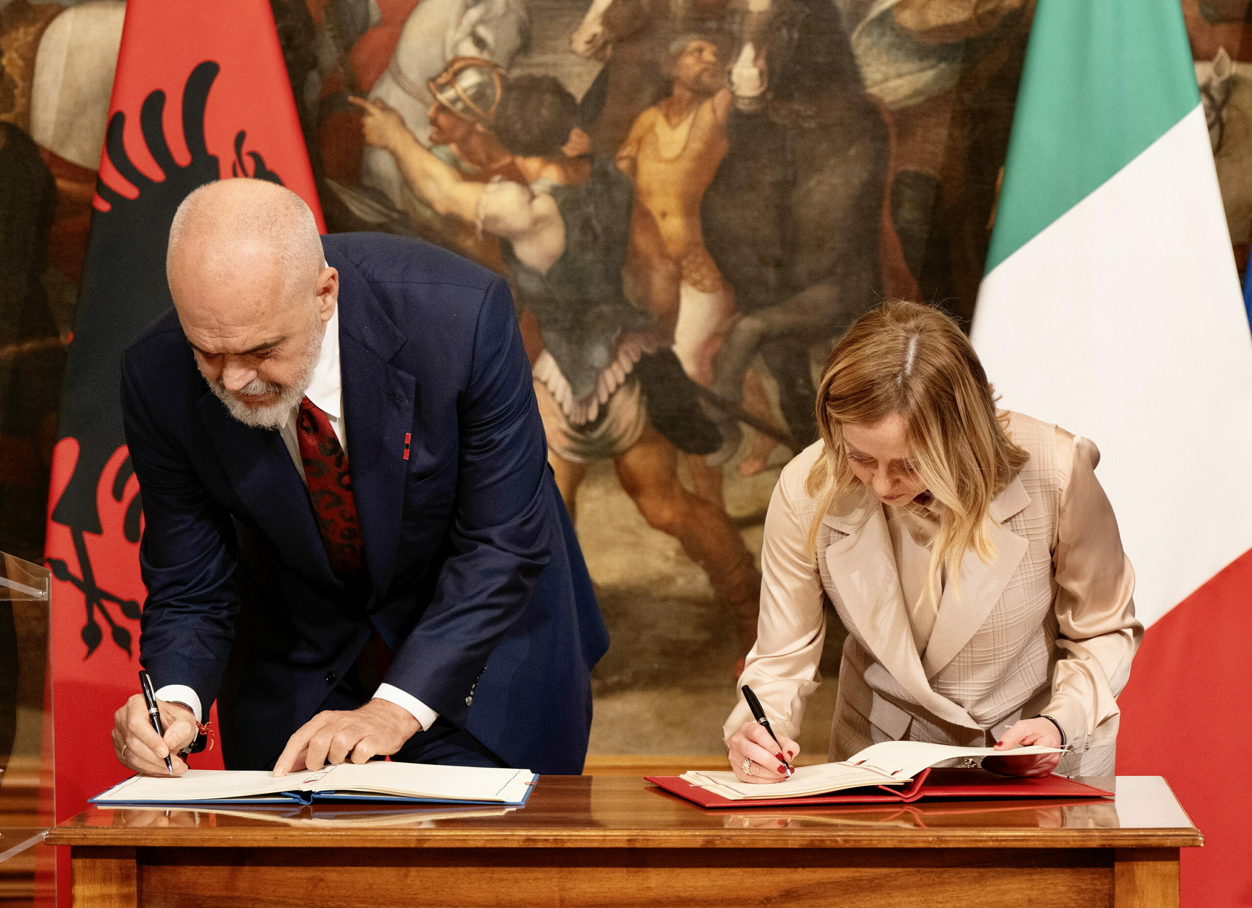 The 4 purposes of the Meloni-Rama agreement on migrants in Albania