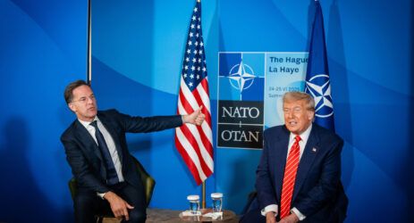 trump rutte groenlandia f-35