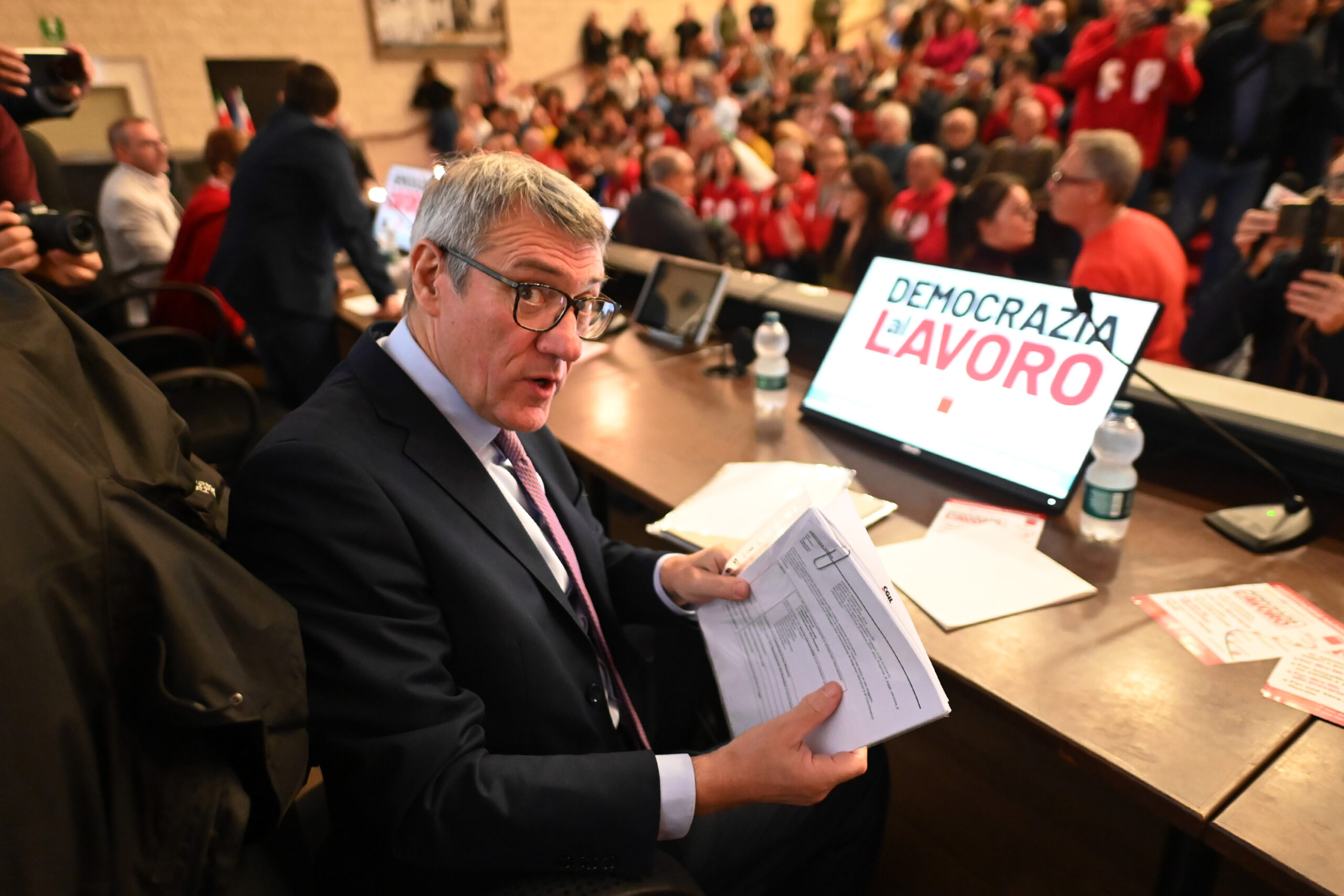 Sorpresa: Landini in Bocconi a parlare (finalmente?) di Stellantis