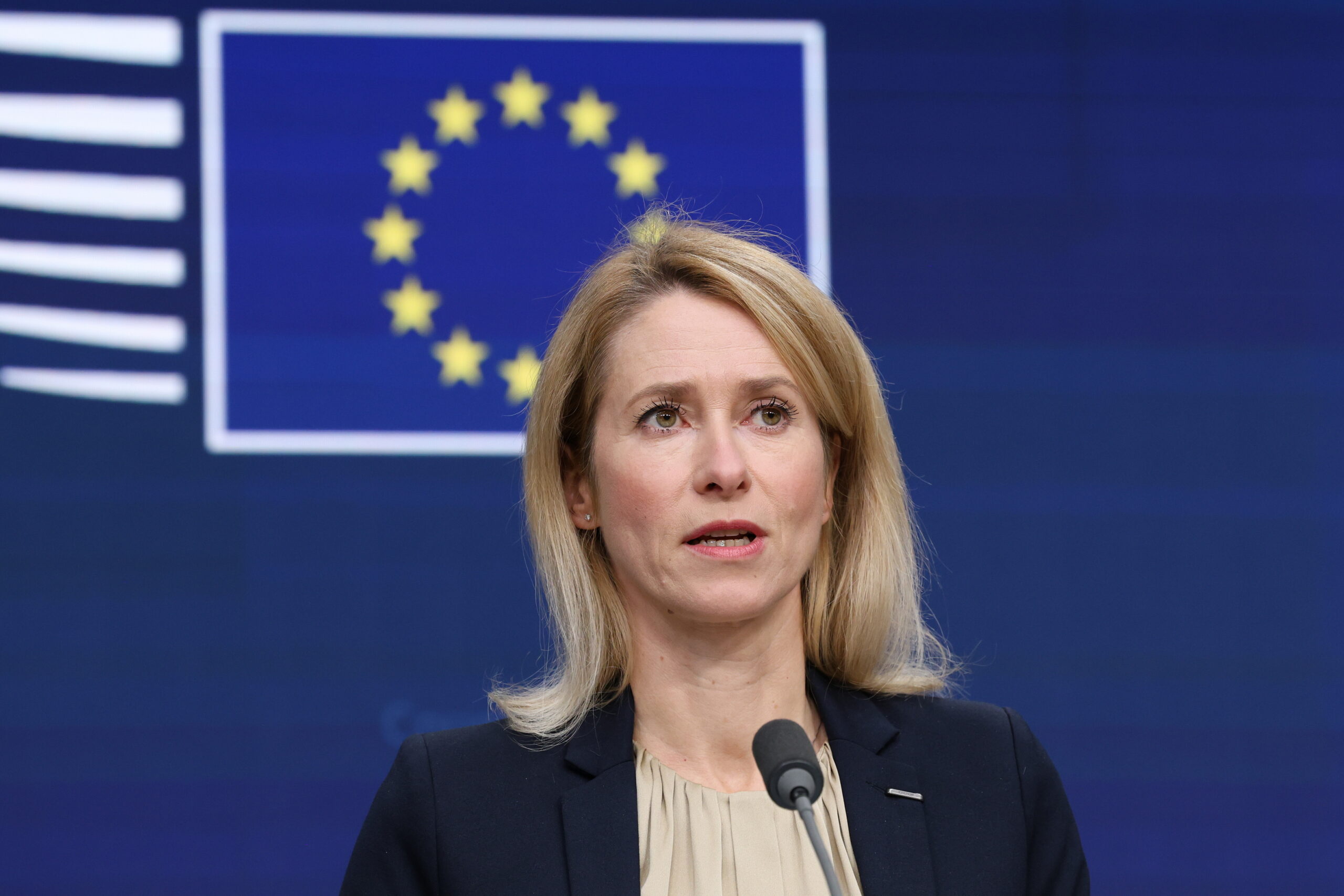 Kallas dice che l’economia della Russia sta crollando