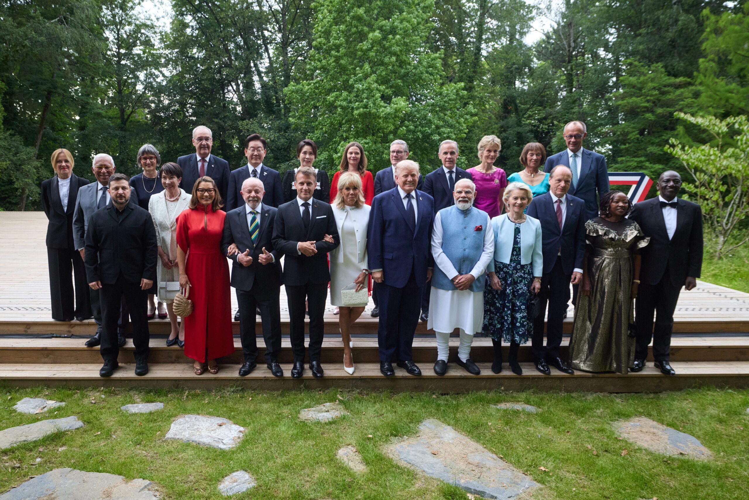 Al G7 di Évian un corteggiamento riuscito tra Trump e gli europei