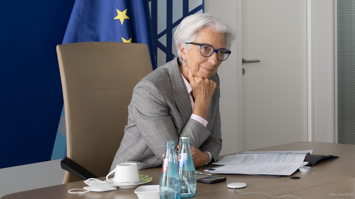 Because Lagarde's draghian trip to the ECB is sacrosanct