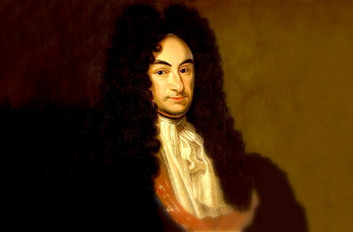 Leibniz e Spinoza a cena con Dio