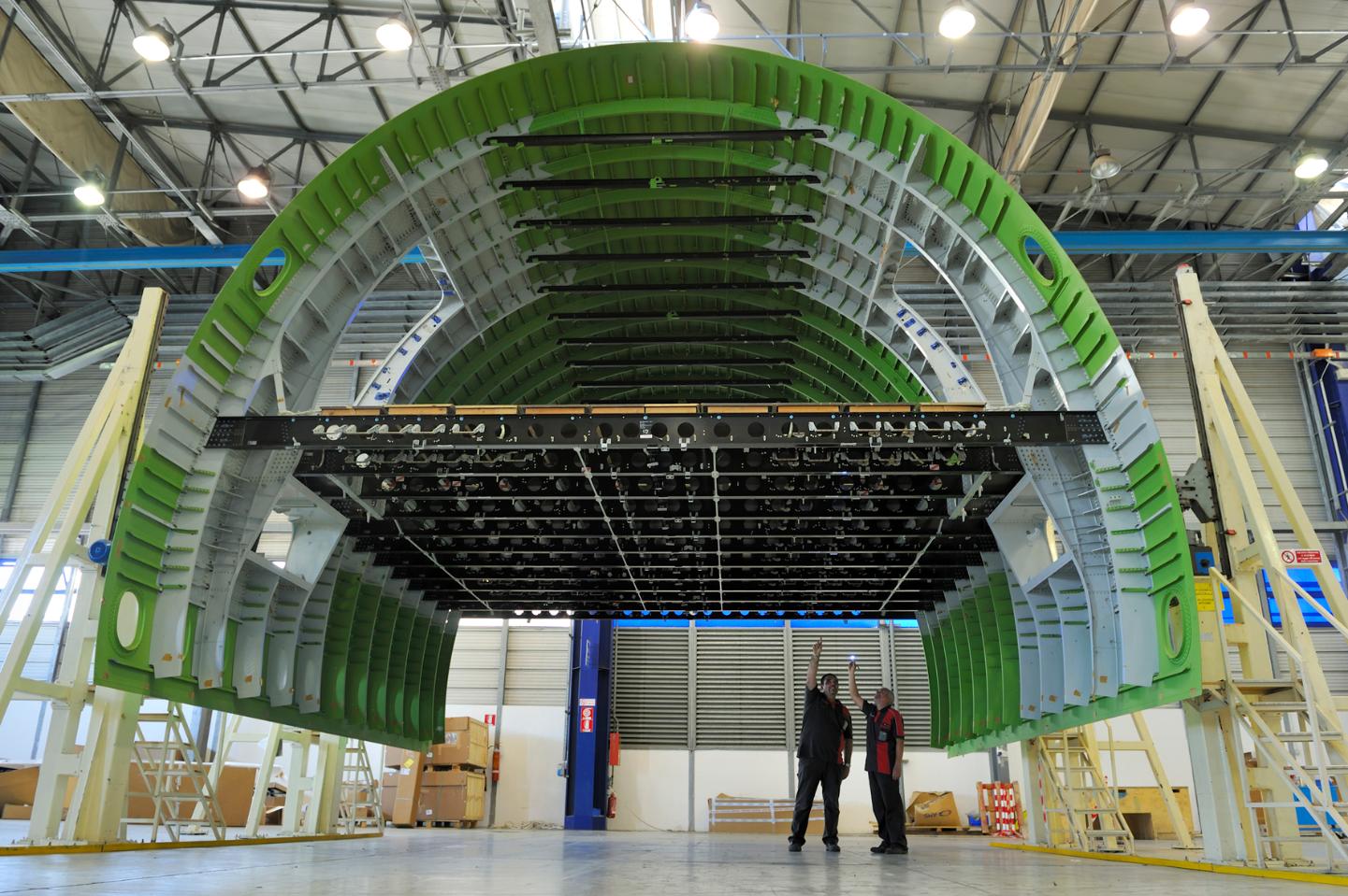 Leonardo, what happens to the aerostructures division of the former Finmeccanica