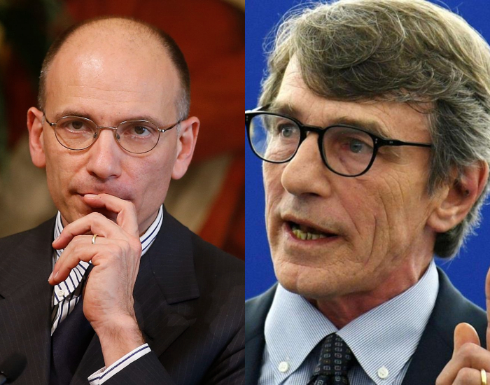 Letta and Sassoli do the bank with Macron and against Merkel?