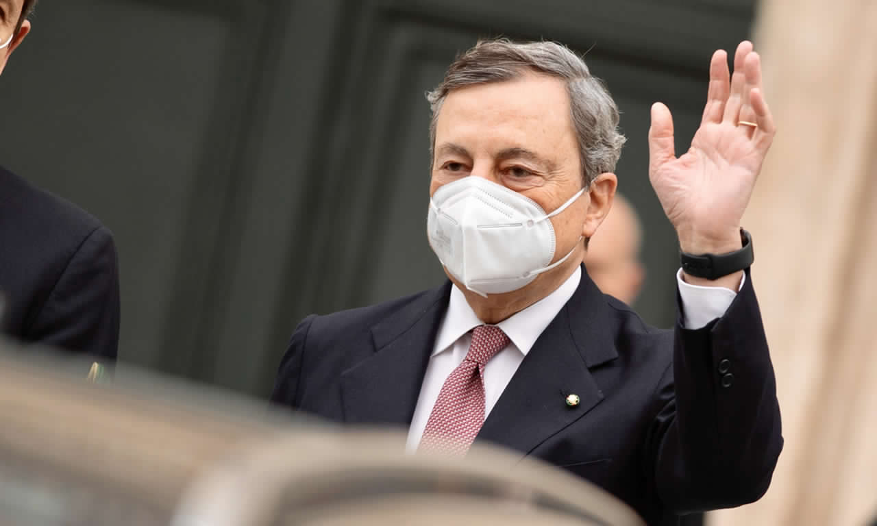 The country's climate is heavy, but Draghi is there