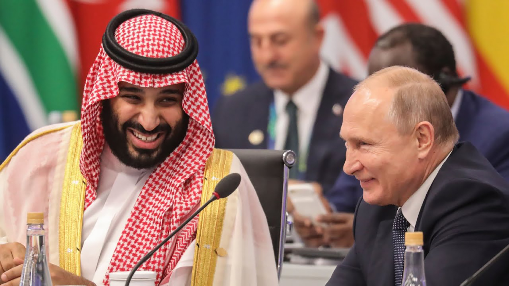 Bin Salman and Putin make fun of Biden