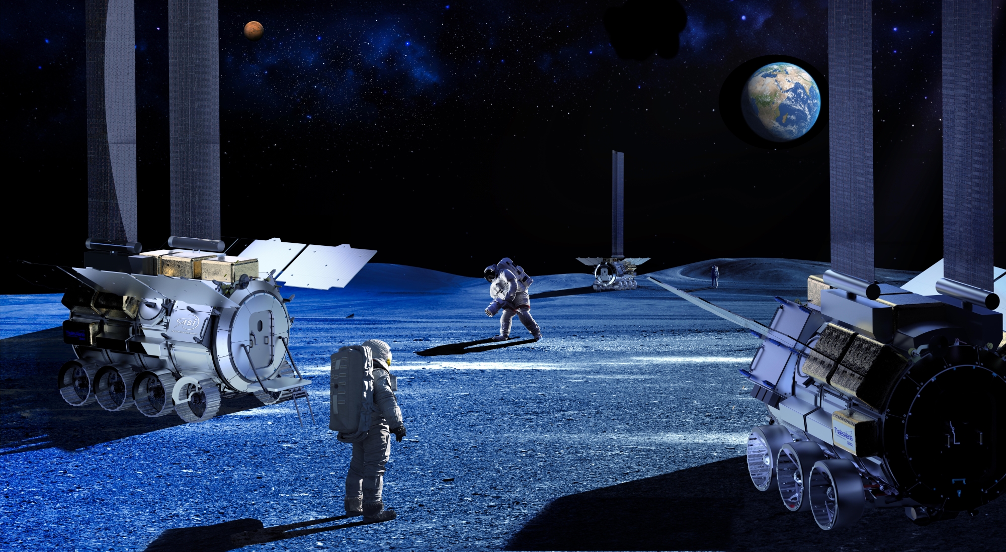 thales alenia space luna
