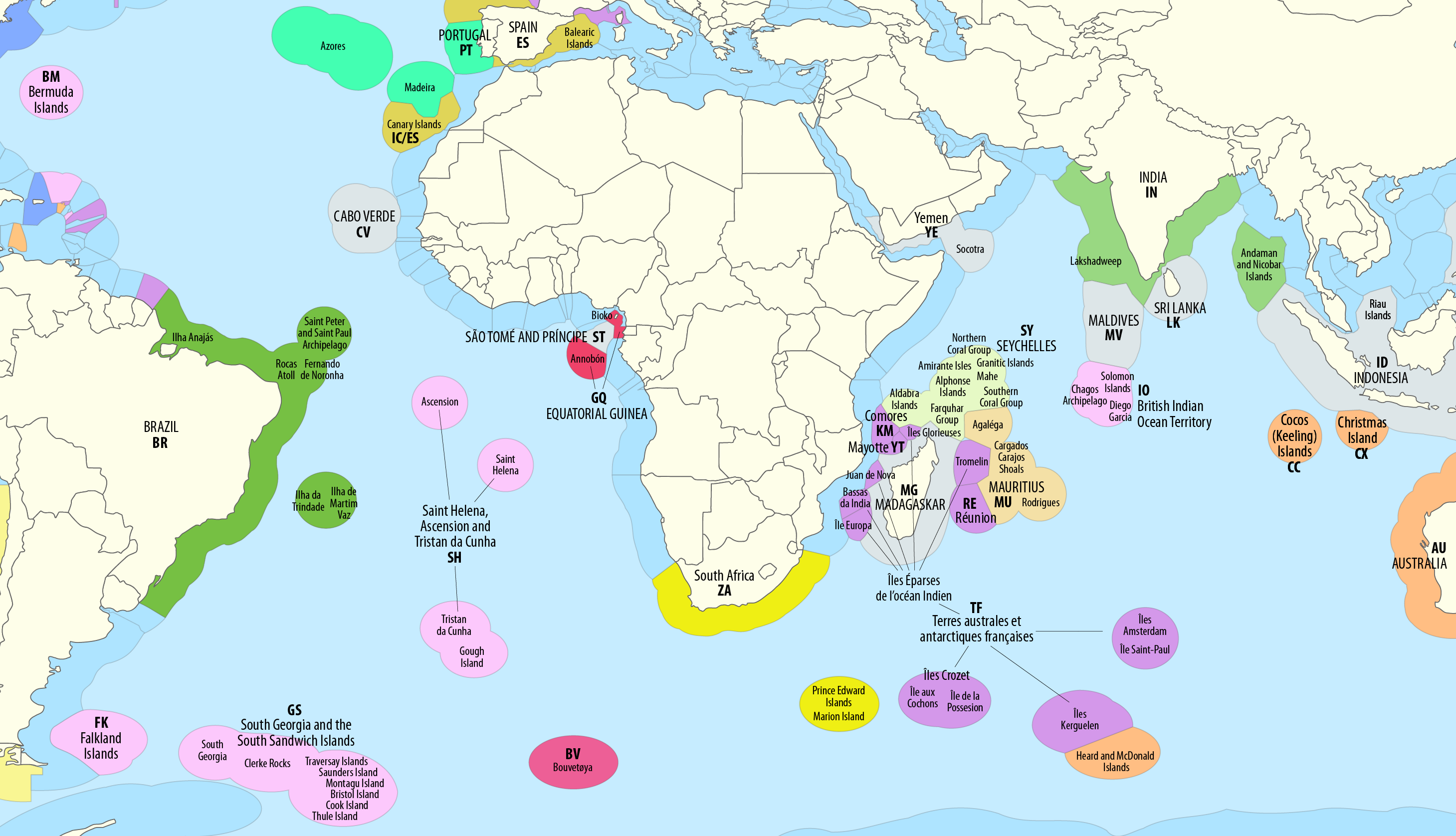 How France juggles in the Indian Ocean