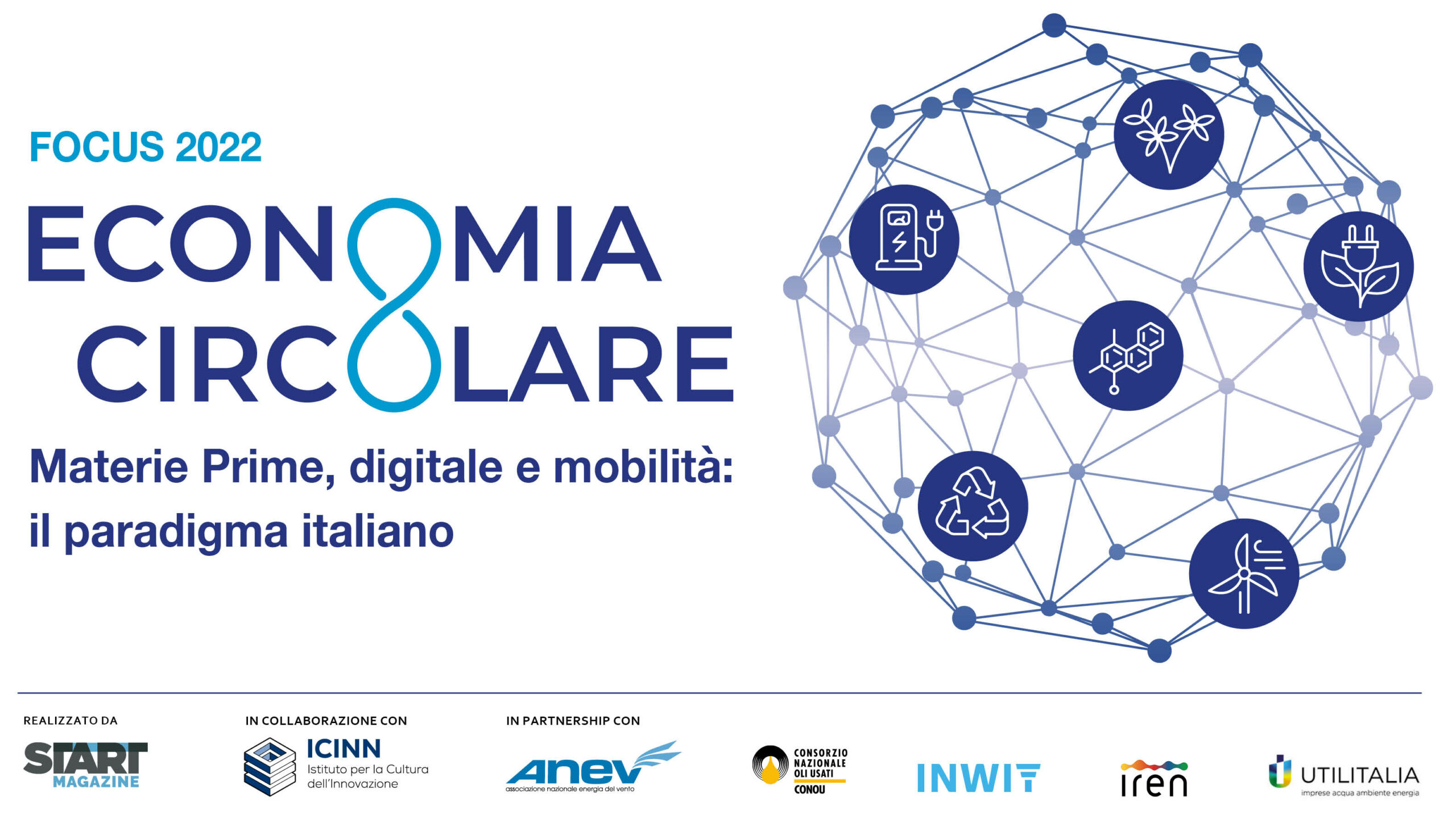 Economia circolare, in arrivo il focus Start Magazine e Icinn