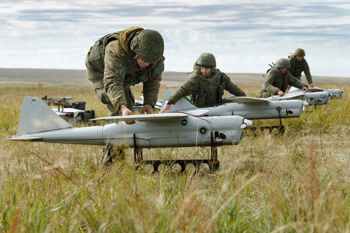 From Germany components for Russian drones Orlan-10