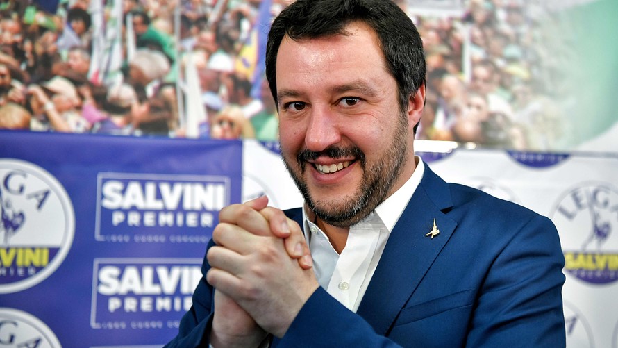 Image result for Matteo Salvini