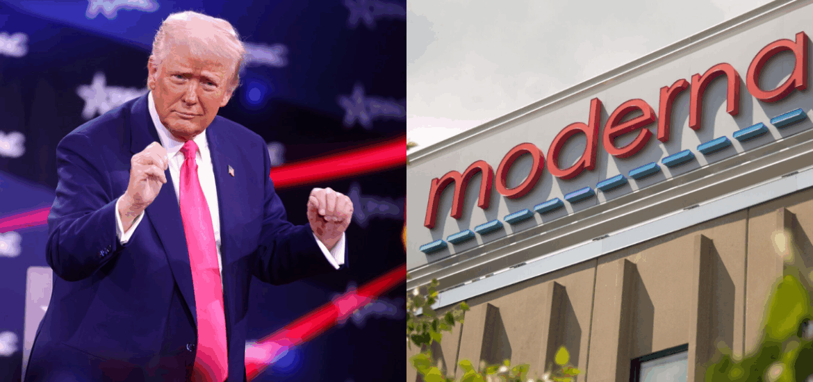 moderna trump