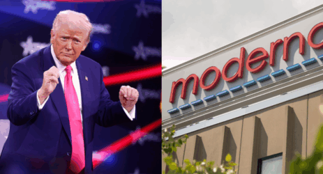 moderna trump