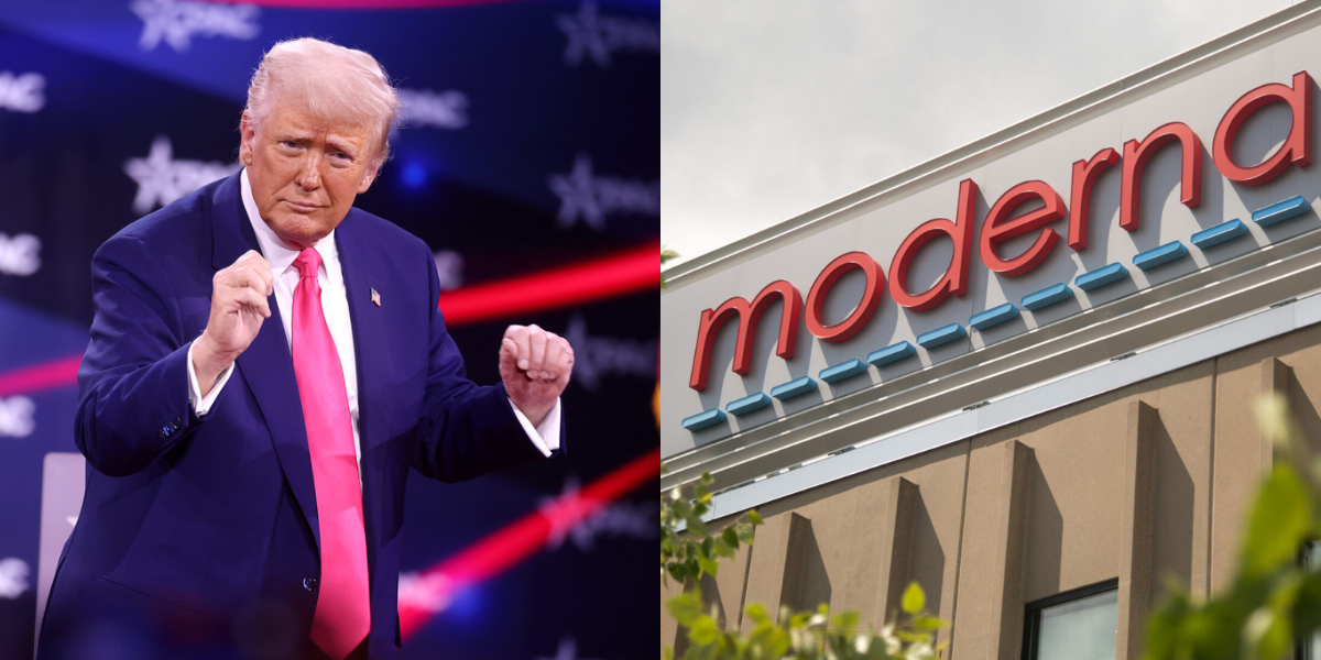 moderna trump
