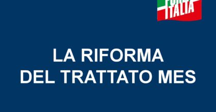 La Riforma Del Mes? Ottima, Da Votare. Parola Di Forza Italia (dipartimento Politica Economica)