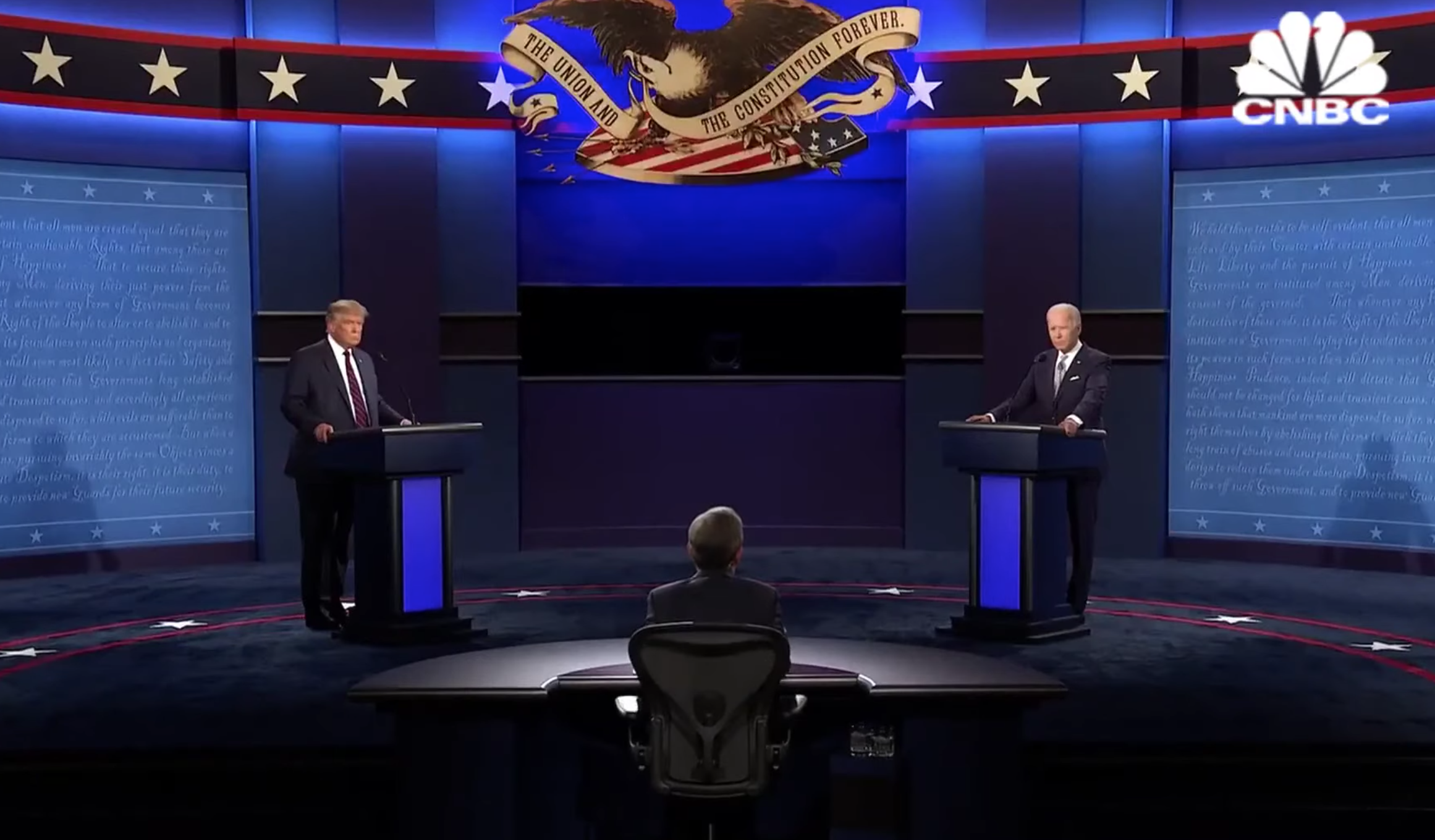 I tell you how the first presidential debate between Trump and Biden really went