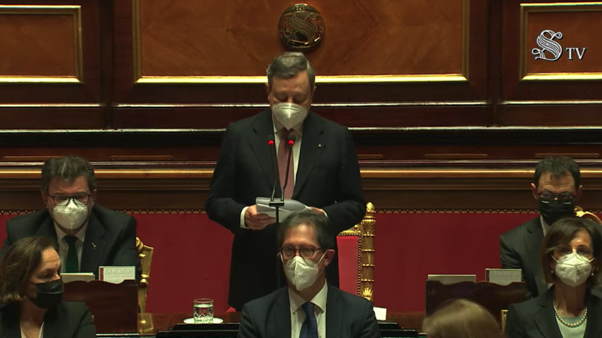Draghi Senato