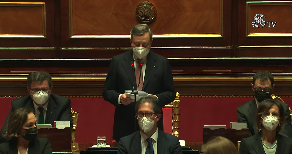 Draghi senato